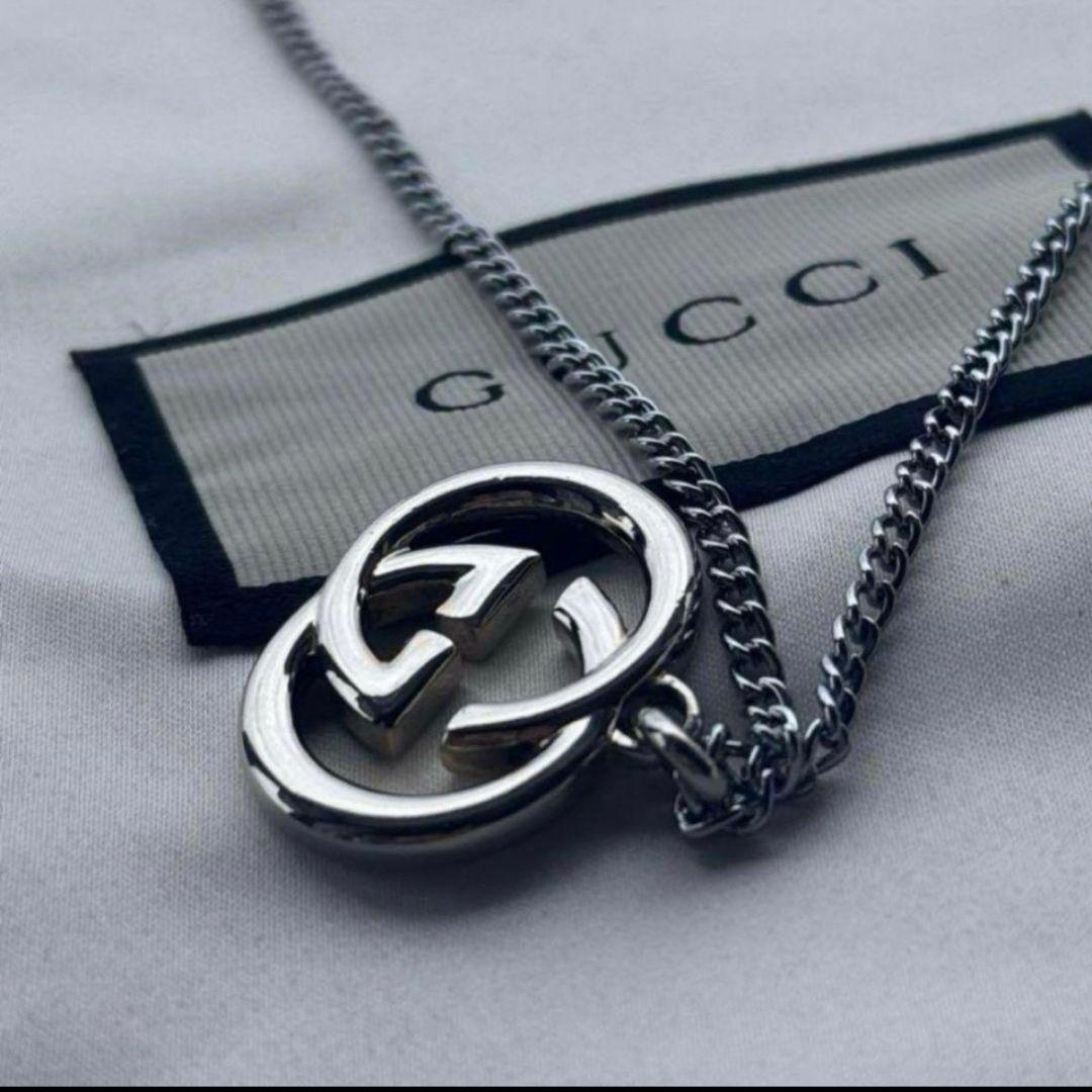 【極美品】GUCCI グッチ GG チャーム&ネックレス