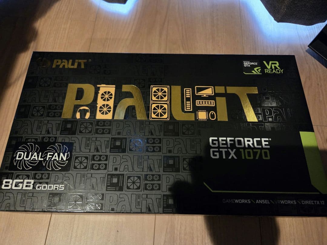 グラフィックボード・グラボ・ビデオカード PALIT GeForce GTX 1070 8GB GDDR5
