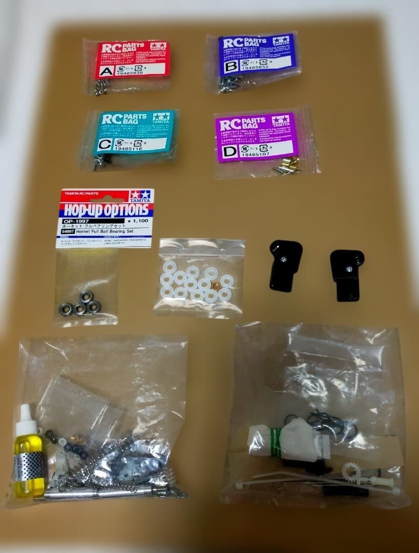 【仕掛品】タミヤ 1/10 RC ホーネット 組立キット