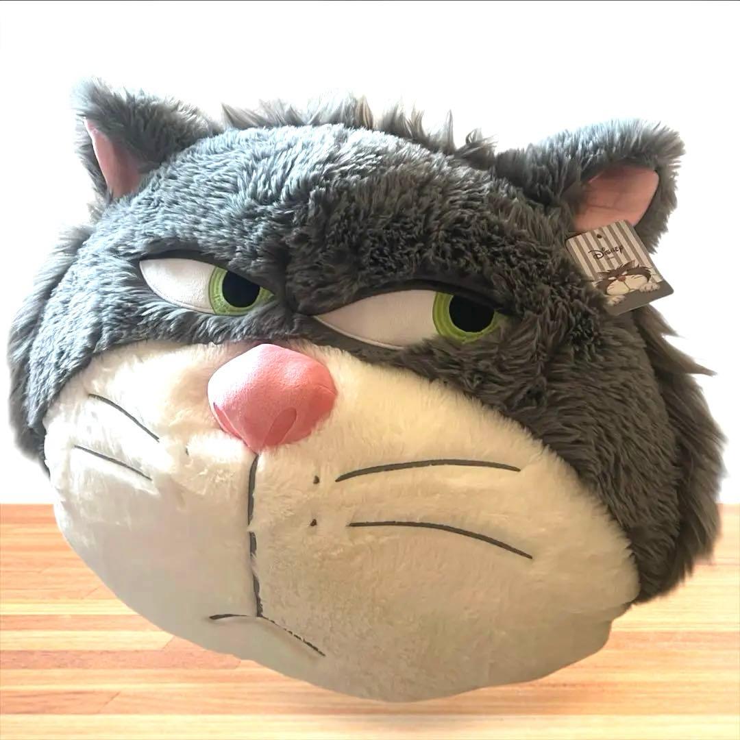 【新品】Disney クッション ルシファー 62×30×45cm コストコ
