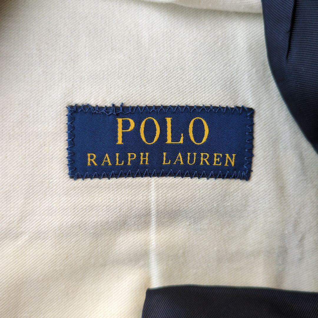 RalphLauren ラルフローレン ベスト　ジレ ダークブルー ストライプ