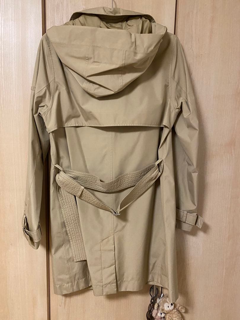 エーグル　AIGLE　トレンチコート　ゴアテックス S　36　ベージュ