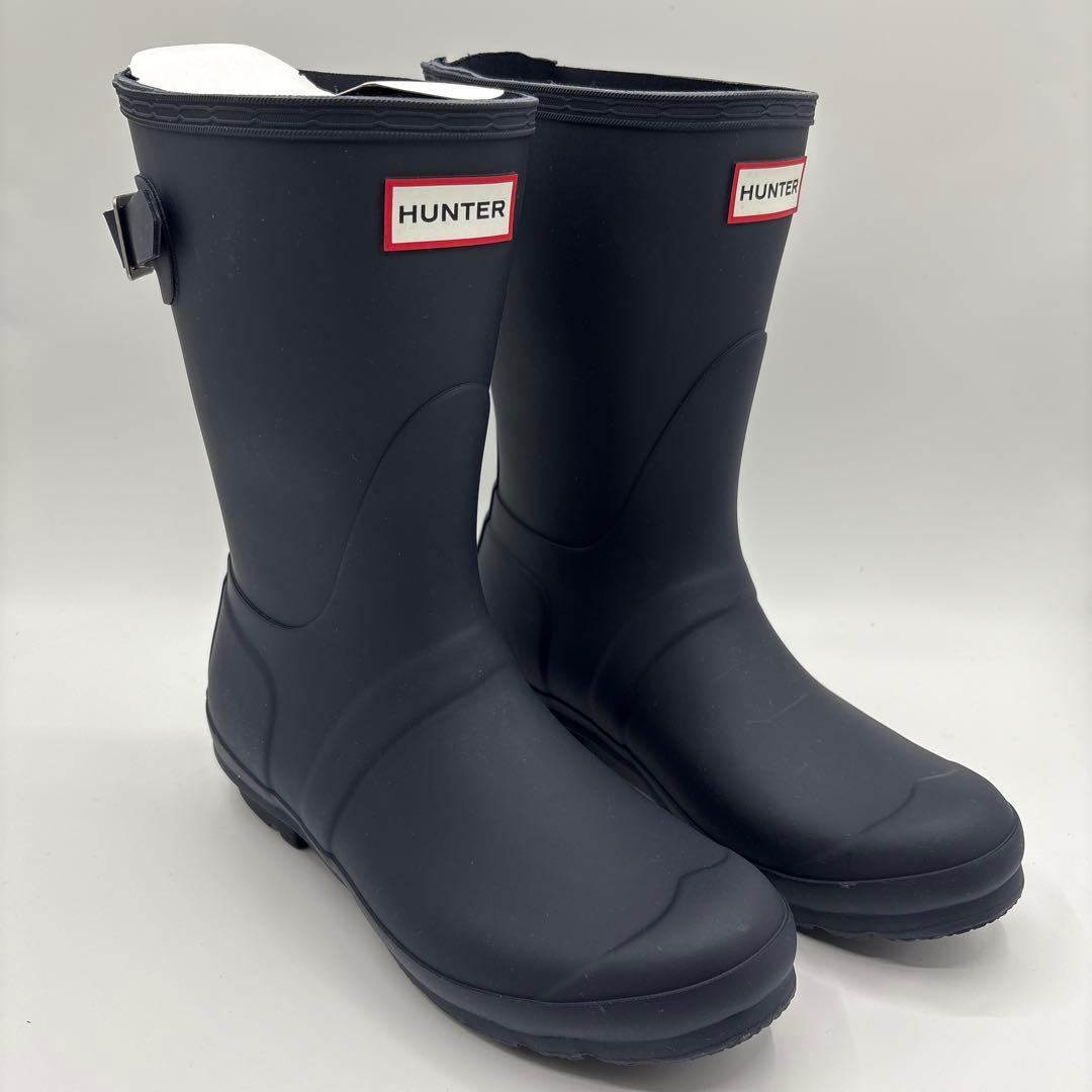 【新品】HUNTER ハンター レインシューズ 雨靴 長靴 24cm