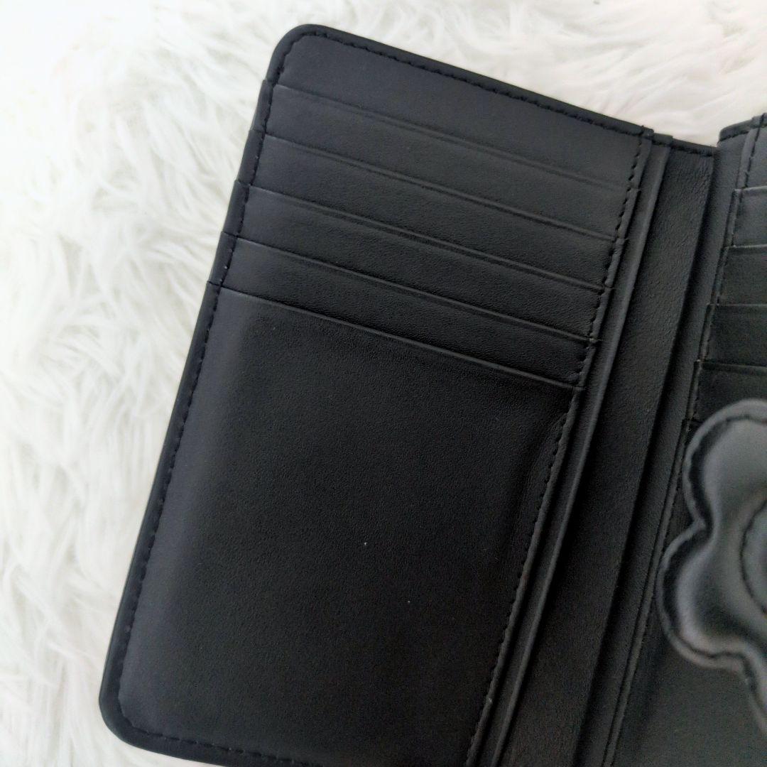 MARY QUANT 二つ折り財布 デイジーパッチスナップ ベージュ