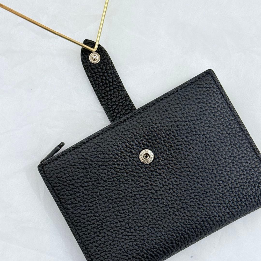未使用品✨　ボナベンチュラ　二つ折り財布　ベルテッドミディアム　レザー
