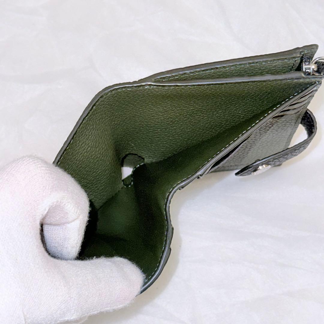 未使用品✨　ボナベンチュラ　二つ折り財布　ベルテッドミディアム　レザー