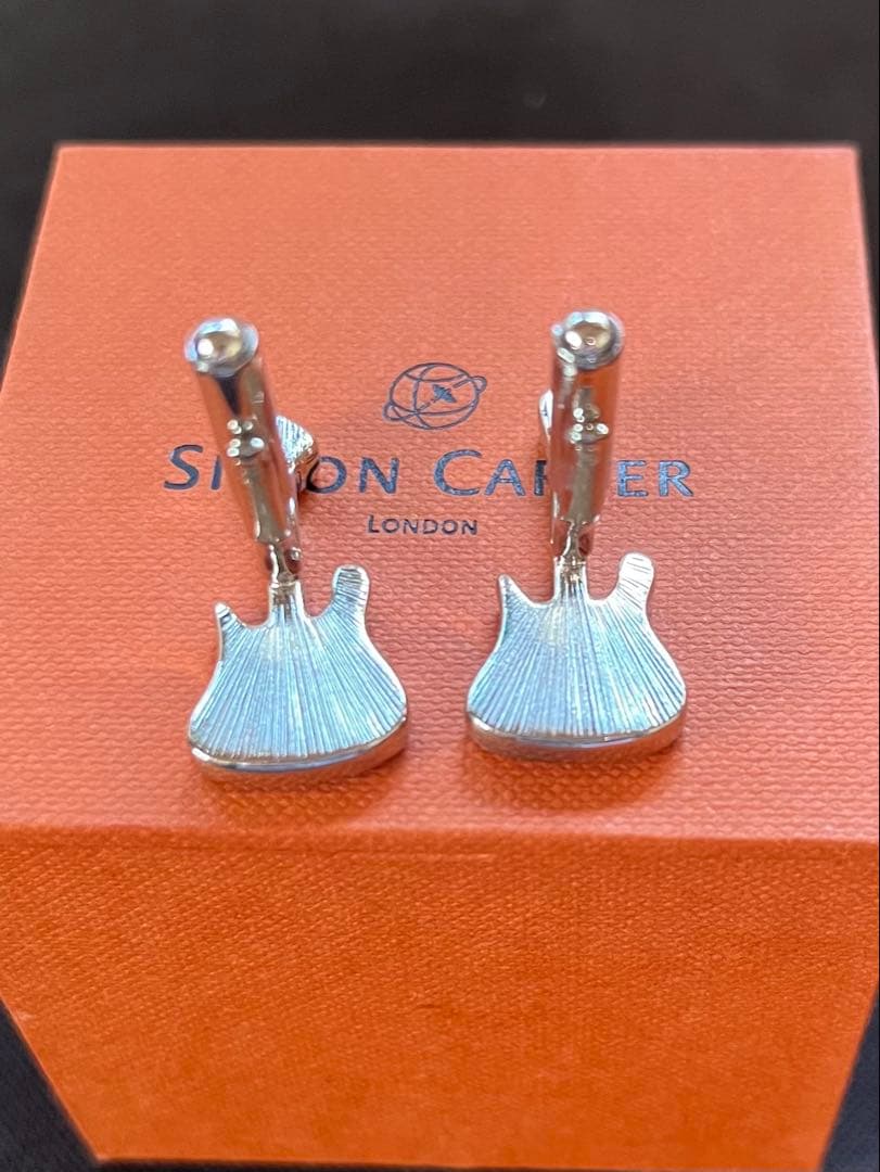 SIMON CARTER 25周年限定　ギター型カフリングス