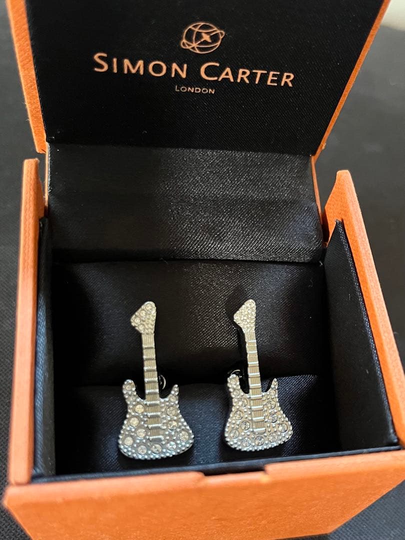 SIMON CARTER 25周年限定　ギター型カフリングス