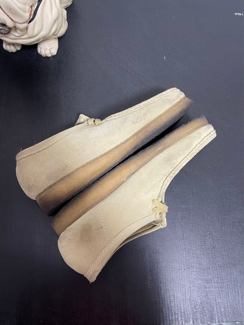 Clarks クラークス ワラビー スエード　UK7 1/2