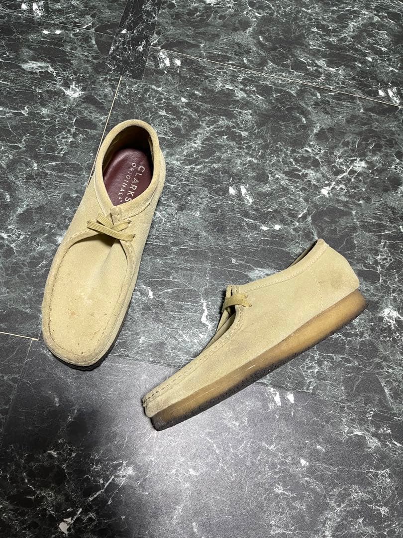 Clarks クラークス ワラビー スエード　UK7 1/2