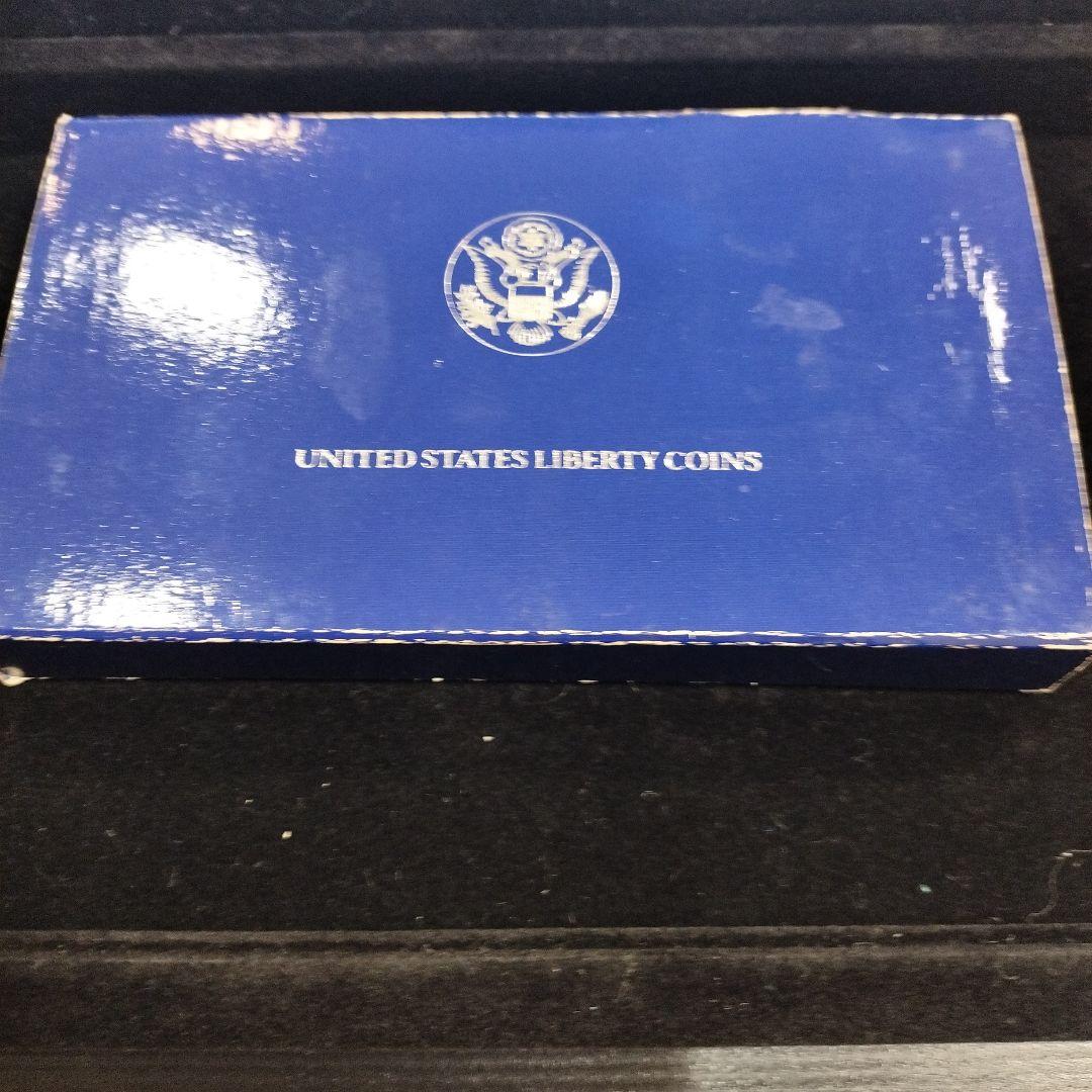1986年 アメリカ銀貨 1ドル リバティ自由の女神記念銀貨 silver900