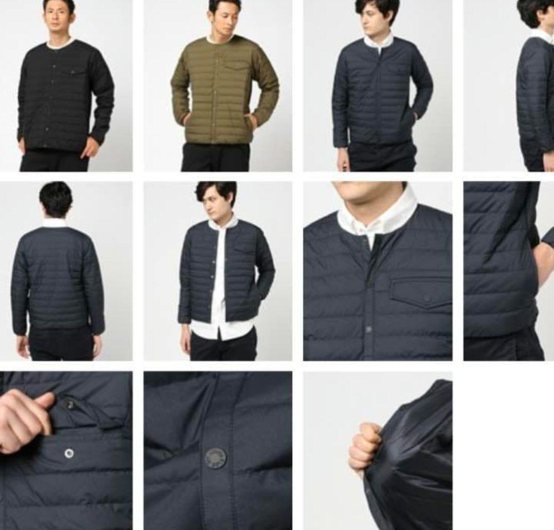 ★美品★　ノースフェイス　 ダウンカーディガン/ゼファーシェルカーディガン
