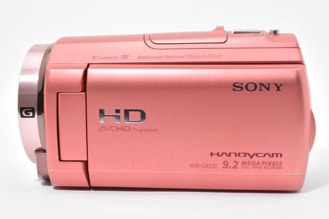 【美品】SONY Handycam HDR-CX535 ピンク　動作確認済