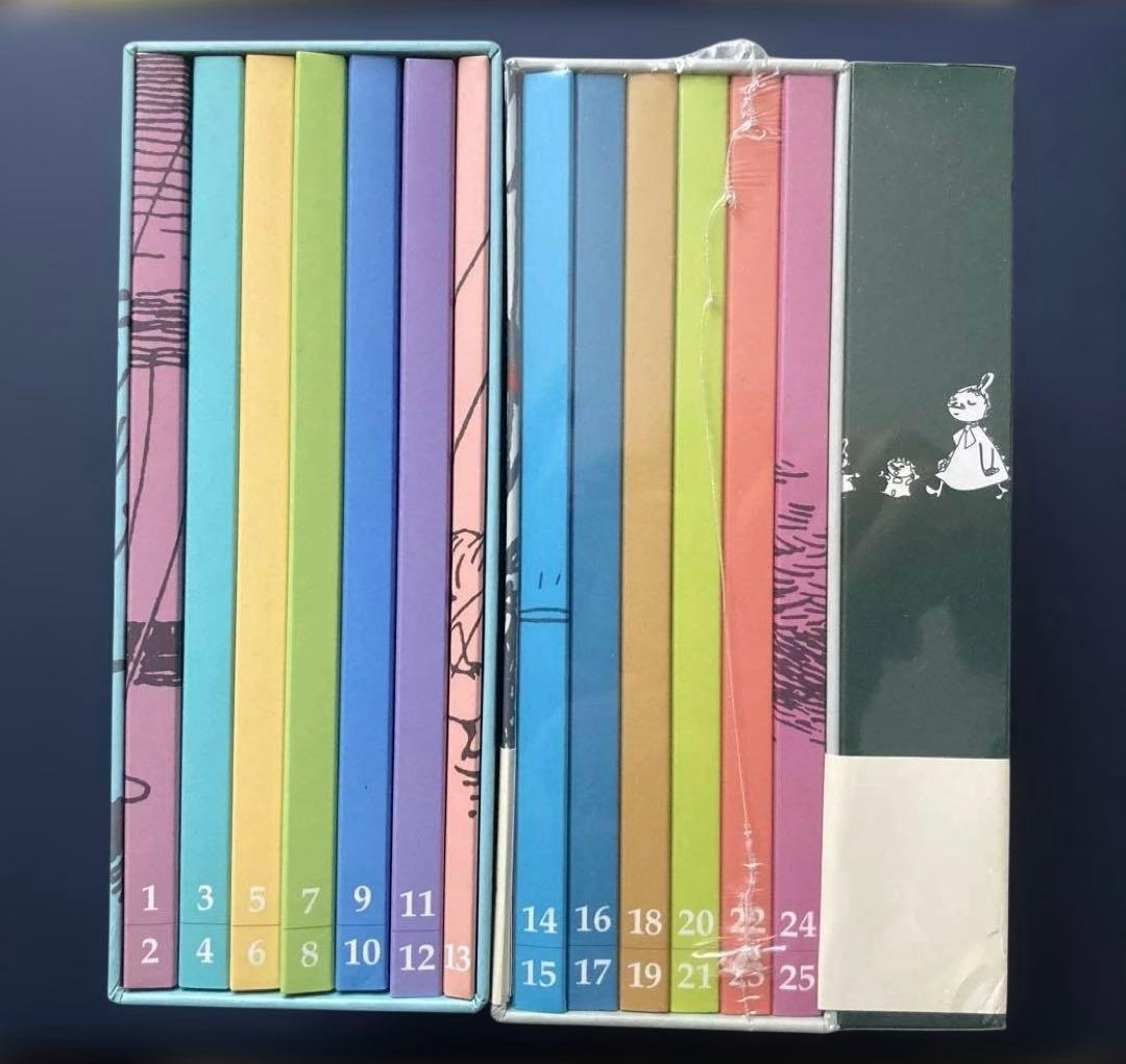 楽しいムーミン一家&楽しいムーミン一家冒険日記　dvd-box 上下セット