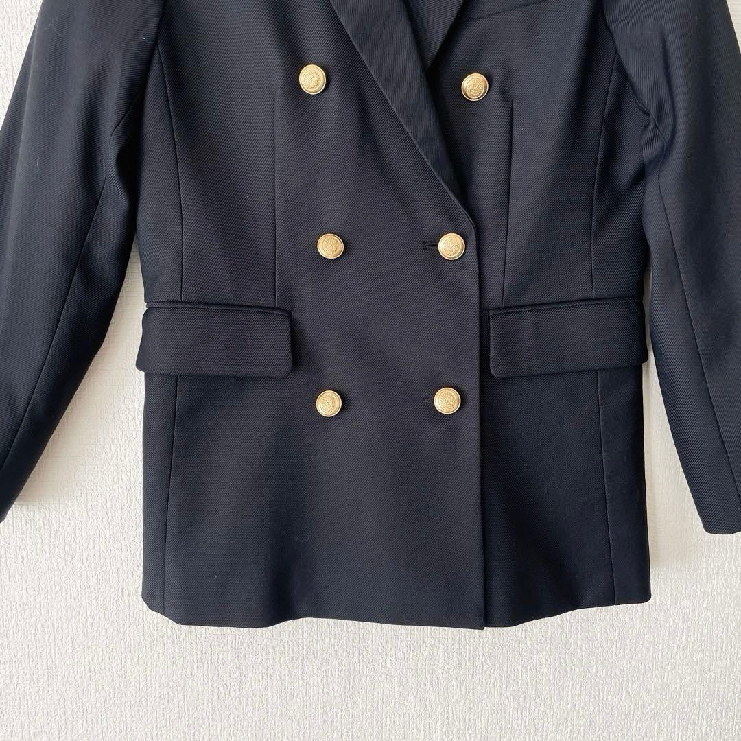 Journal standard relume ダブルジャケット 金ボタン　紺
