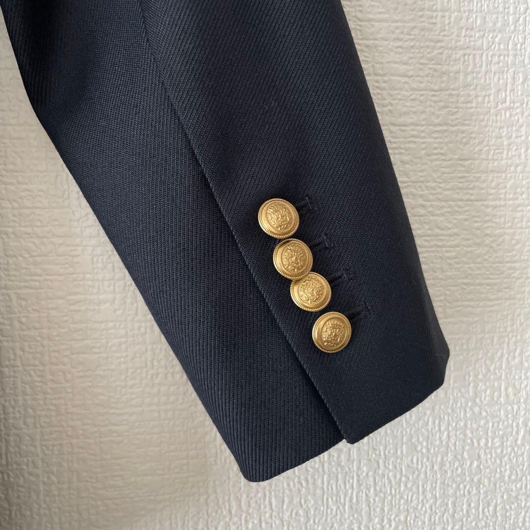 Journal standard relume ダブルジャケット 金ボタン　紺