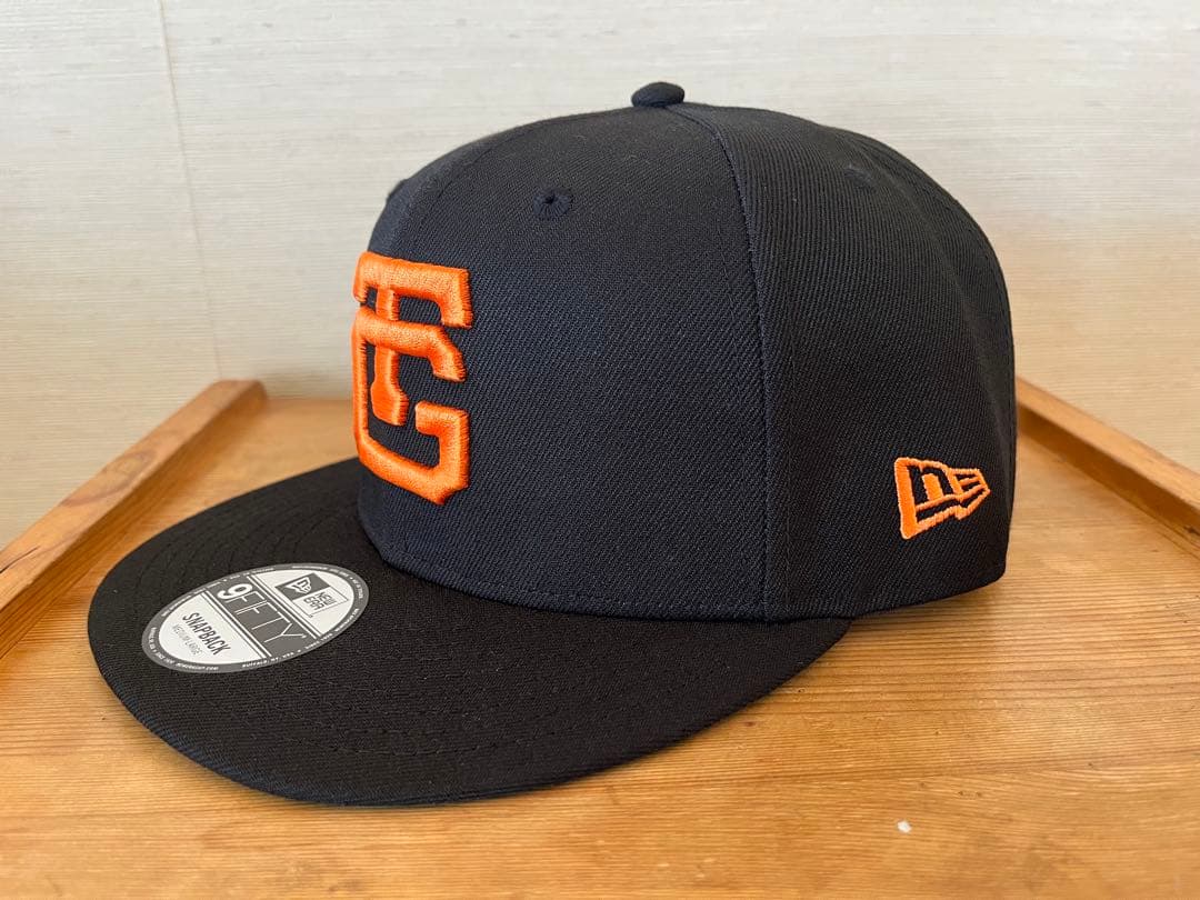 レア！New Era 9FIFTY ブラック/オレンジ ジャイアンツ　TGロゴ