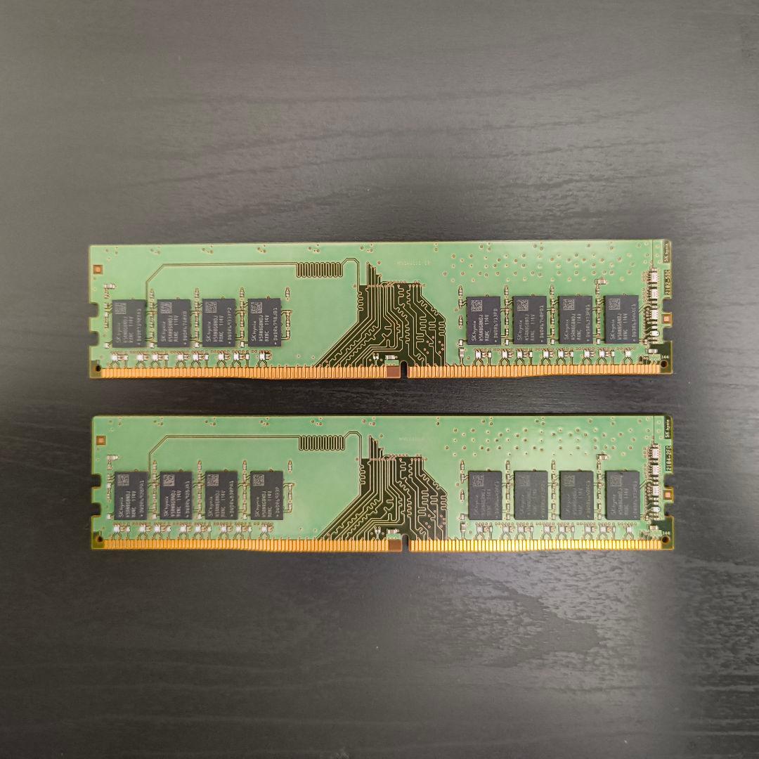 8GB×2枚 DDR4 メモリー 16GB