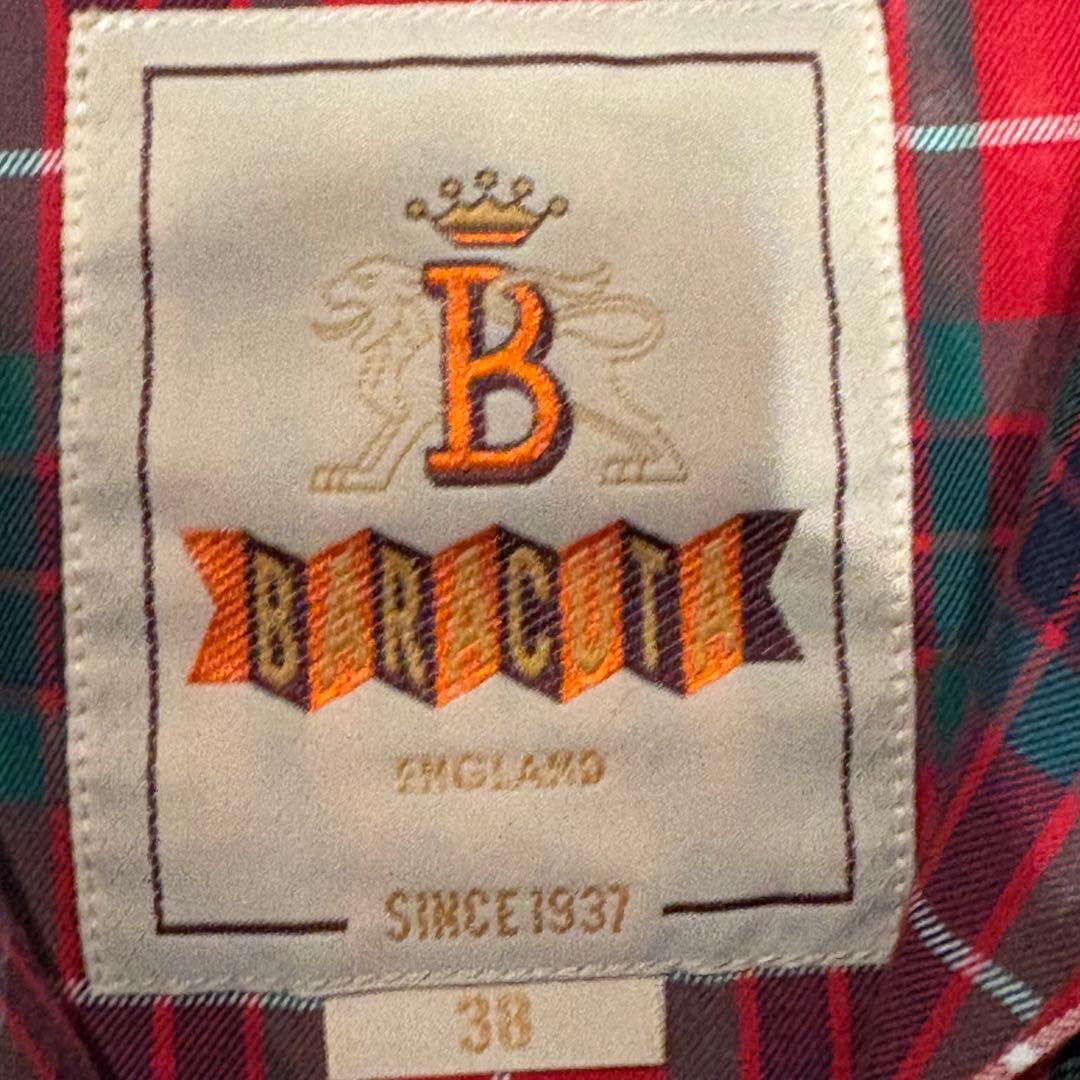A*M様 BARACUTA G9 ハリントンジャケット　グリーン　38イングラン