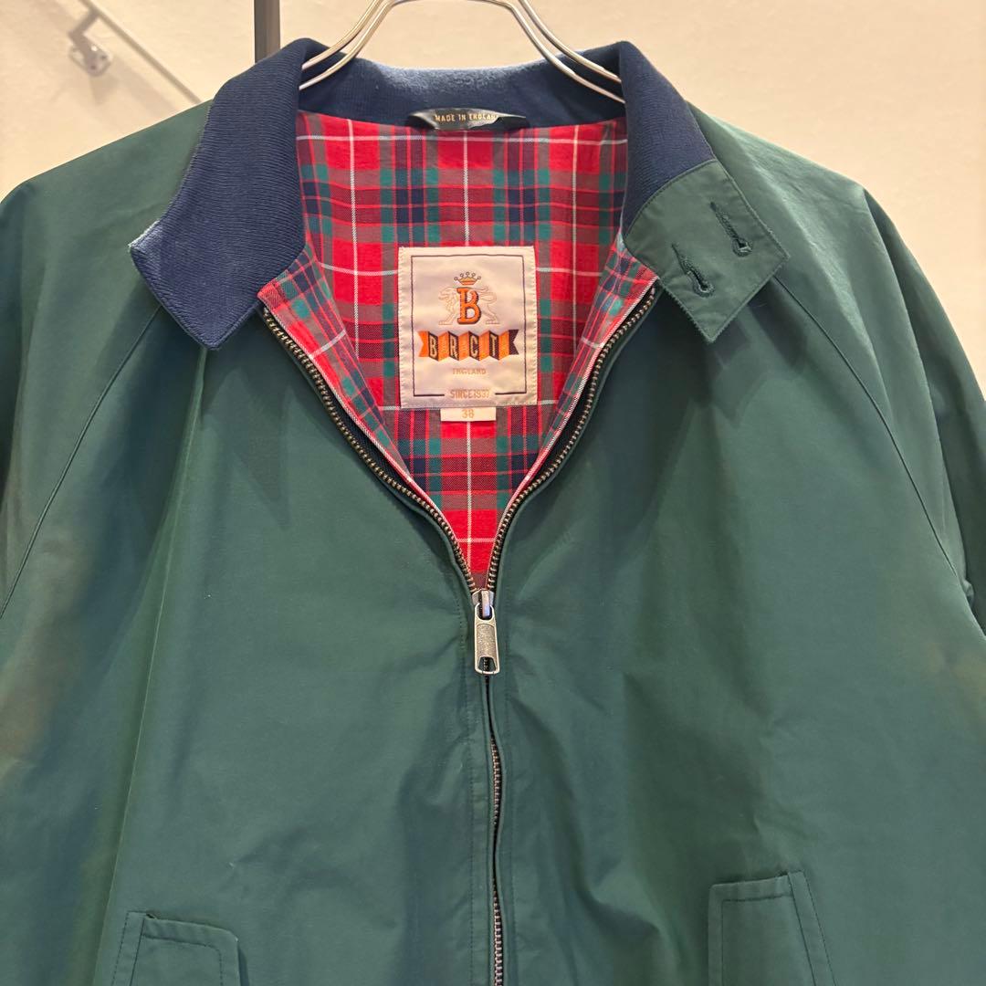 A*M様 BARACUTA G9 ハリントンジャケット　グリーン　38イングラン