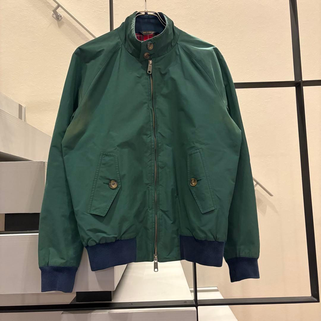A*M様 BARACUTA G9 ハリントンジャケット　グリーン　38イングラン