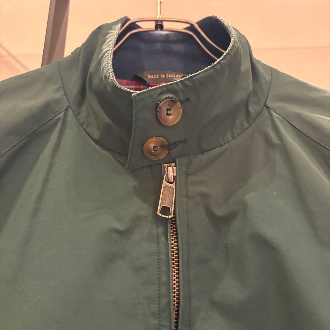 A*M様 BARACUTA G9 ハリントンジャケット　グリーン　38イングラン