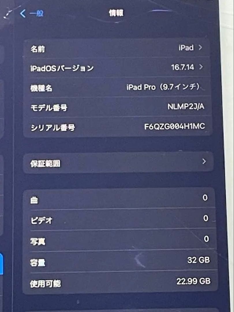 iPad Pro 第一世代 32GB Apple Pencilセット