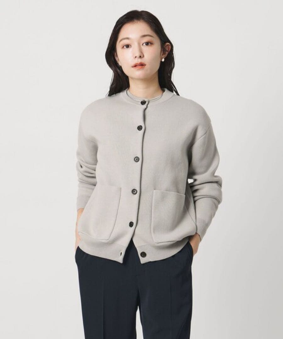 m*o様 ＜MARW UNITED ARROWS＞ルーズ クルーネック カーディ