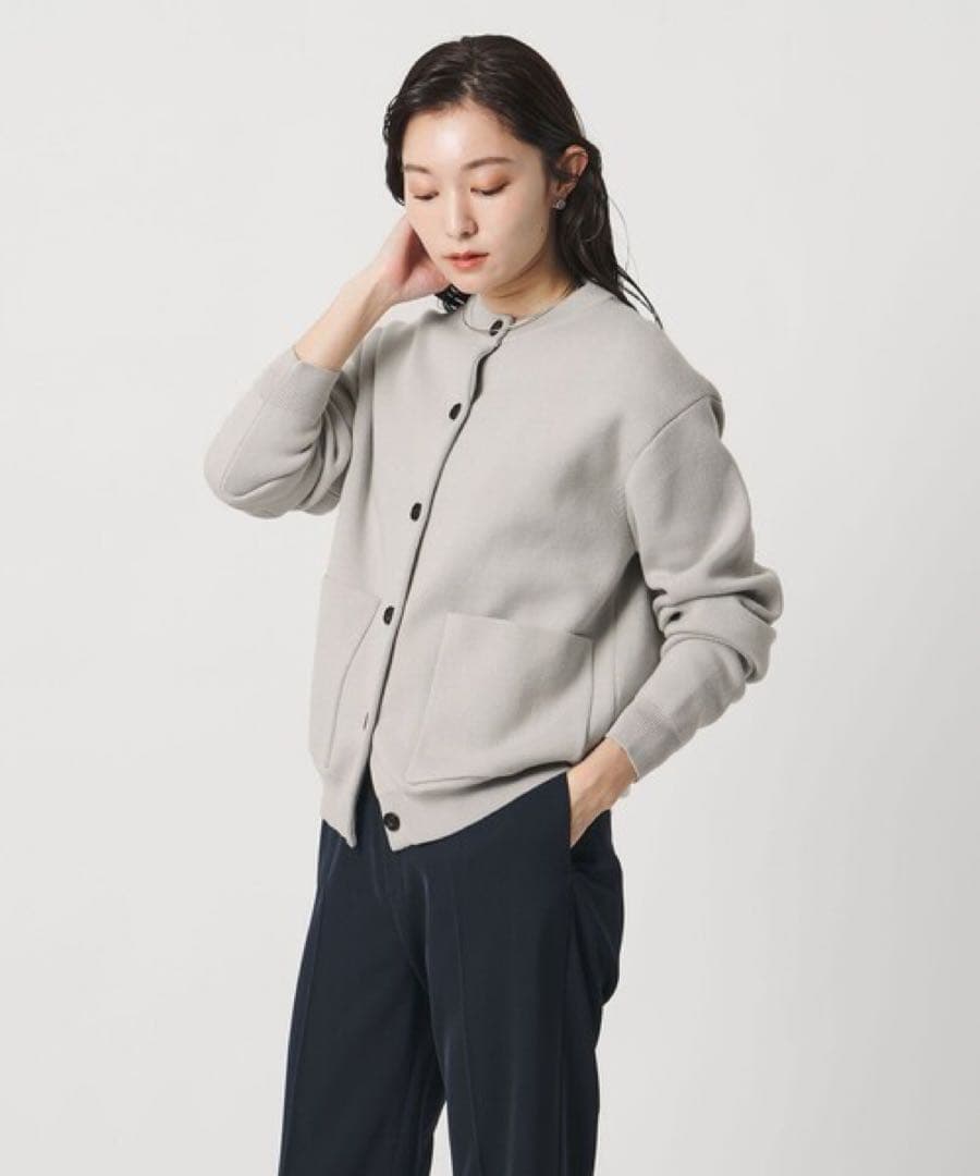 m*o様 ＜MARW UNITED ARROWS＞ルーズ クルーネック カーディ