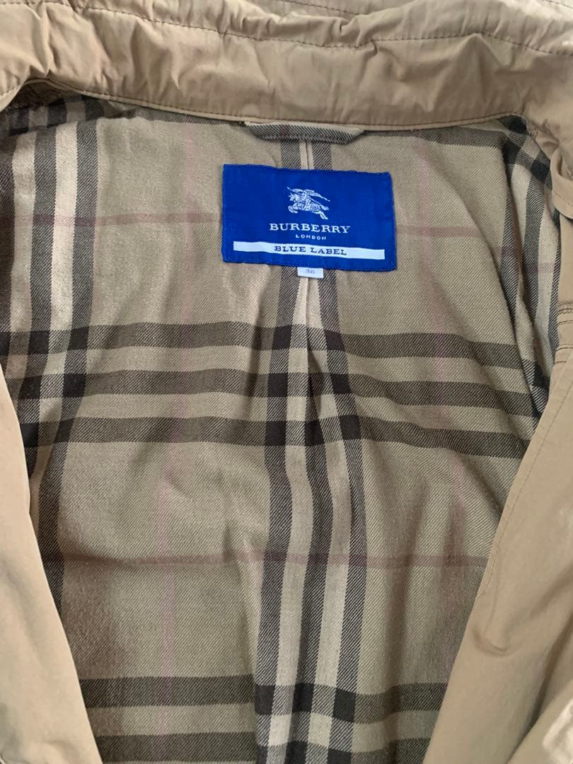 BURBERRY BLUE LABEL トレンチコート ベージュ