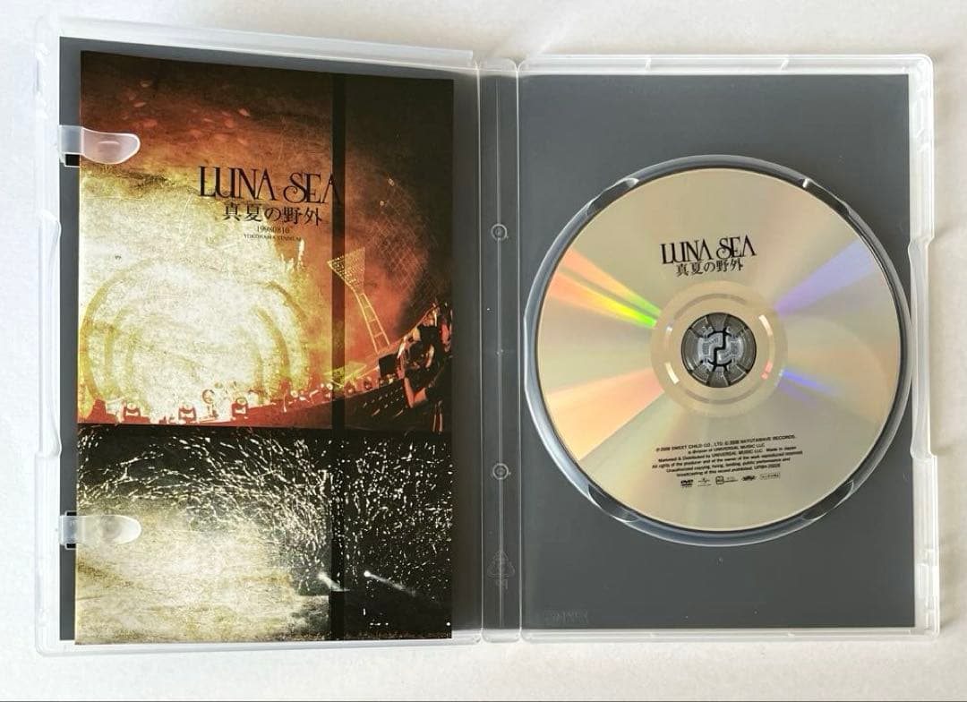 LUNA SEA 真冬の野外/真夏の野外 完全初回生産限定 2枚組 DVD