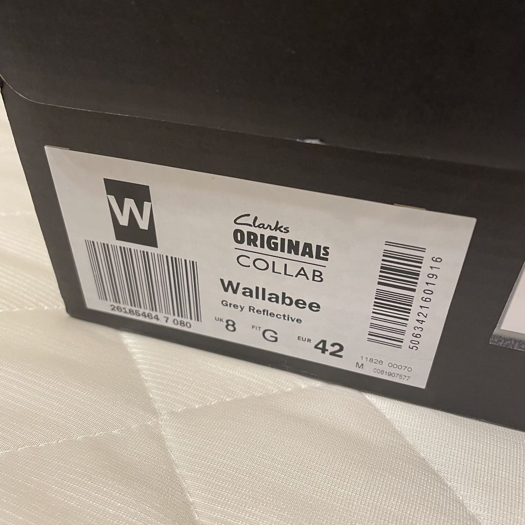 靴 Clarks Originals Reflective Wallabee