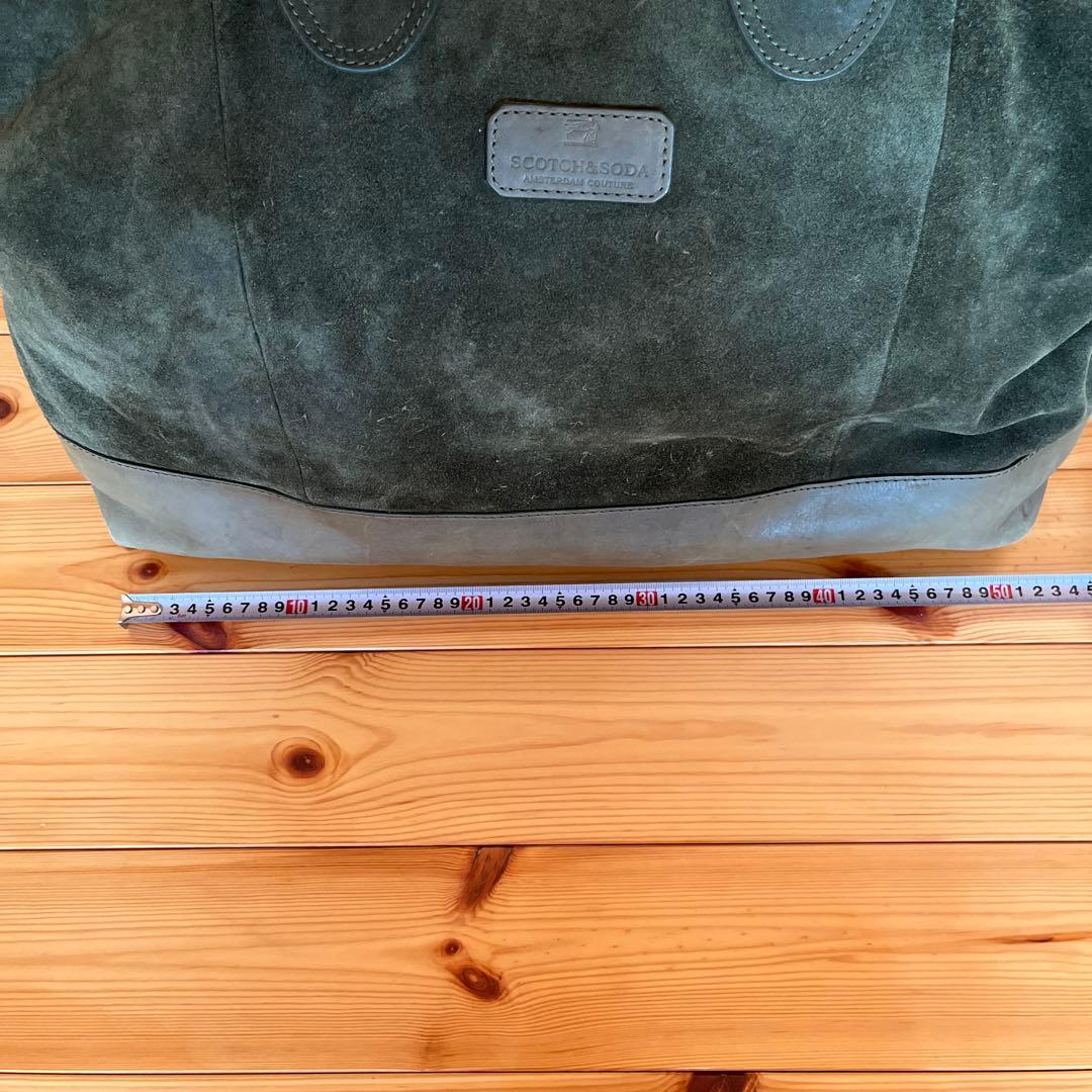 SCOTCH&SODA ボストンバッグ ダークグリーン