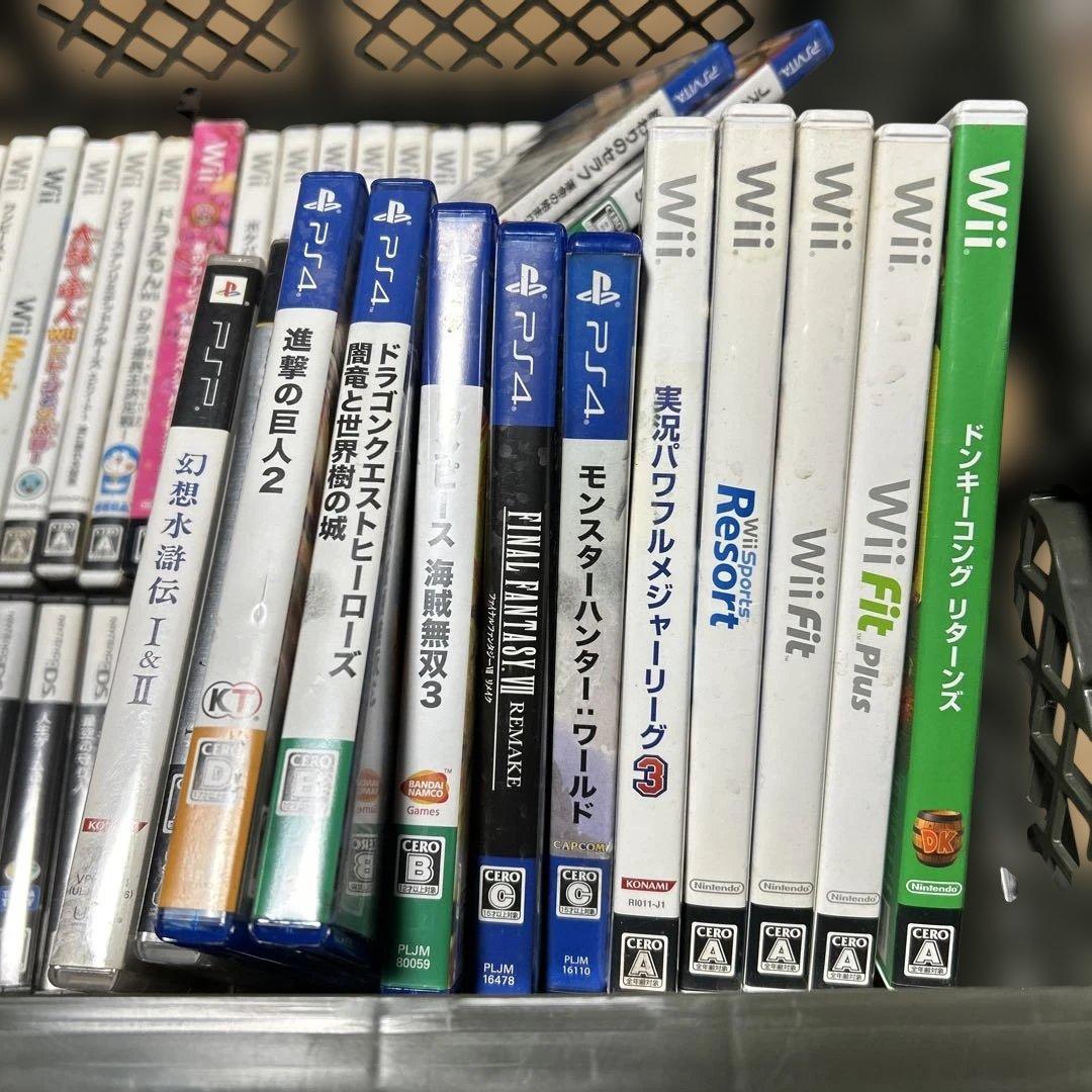 ゲームソフト セット　まとめ売り　72点　ジャンク