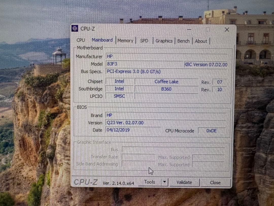HP ProDesk 400 G4 DM Core G5400t メモリ8GB