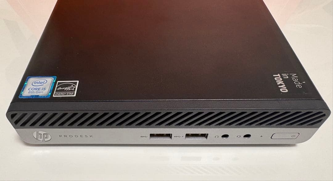 HP ProDesk 400 G4 DM Core G5400t メモリ8GB