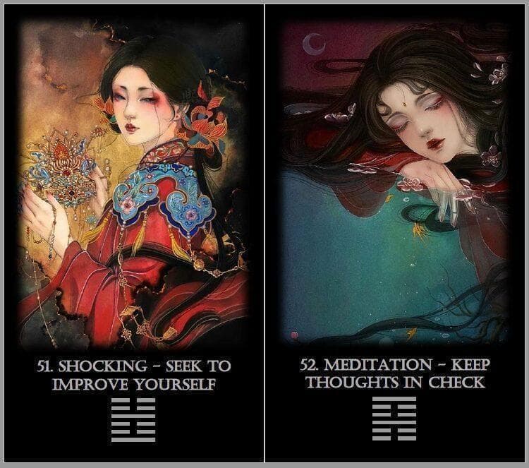 【訳あり特価】正規品イーチンカード✨ I Ching oracle 易経カード