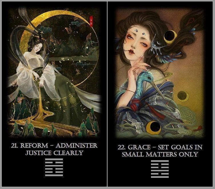 【訳あり特価】正規品イーチンカード✨ I Ching oracle 易経カード