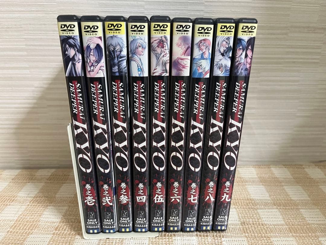 SAMURAI DEEPER サムライディーパー KYO 全9巻　DVD セル版