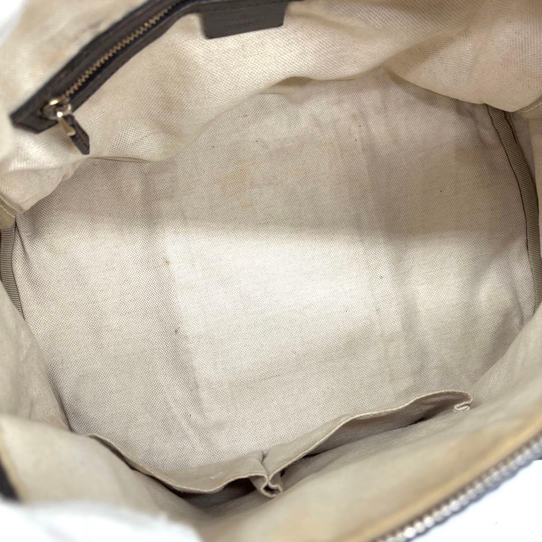 【極美品】GUCCI ボストンバッグ 2way GGキャンバス シェリーライン