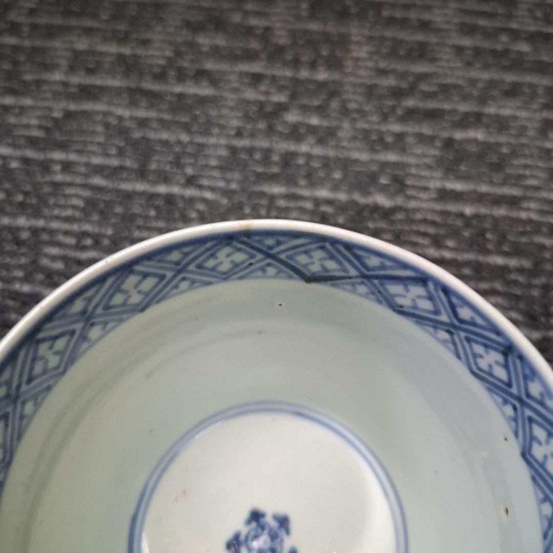 伊万里焼松竹梅図蕎麦猪口大振り