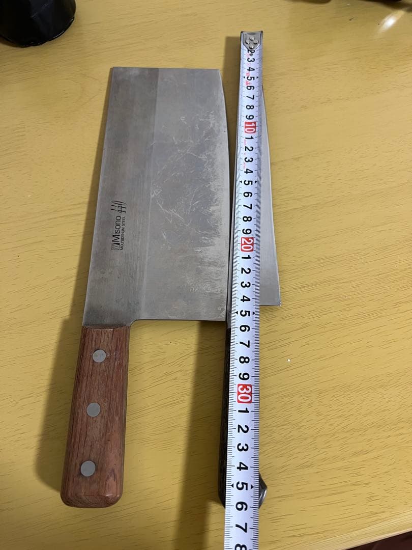 中古misono ミソノ　440 牛刀　中華包丁セット