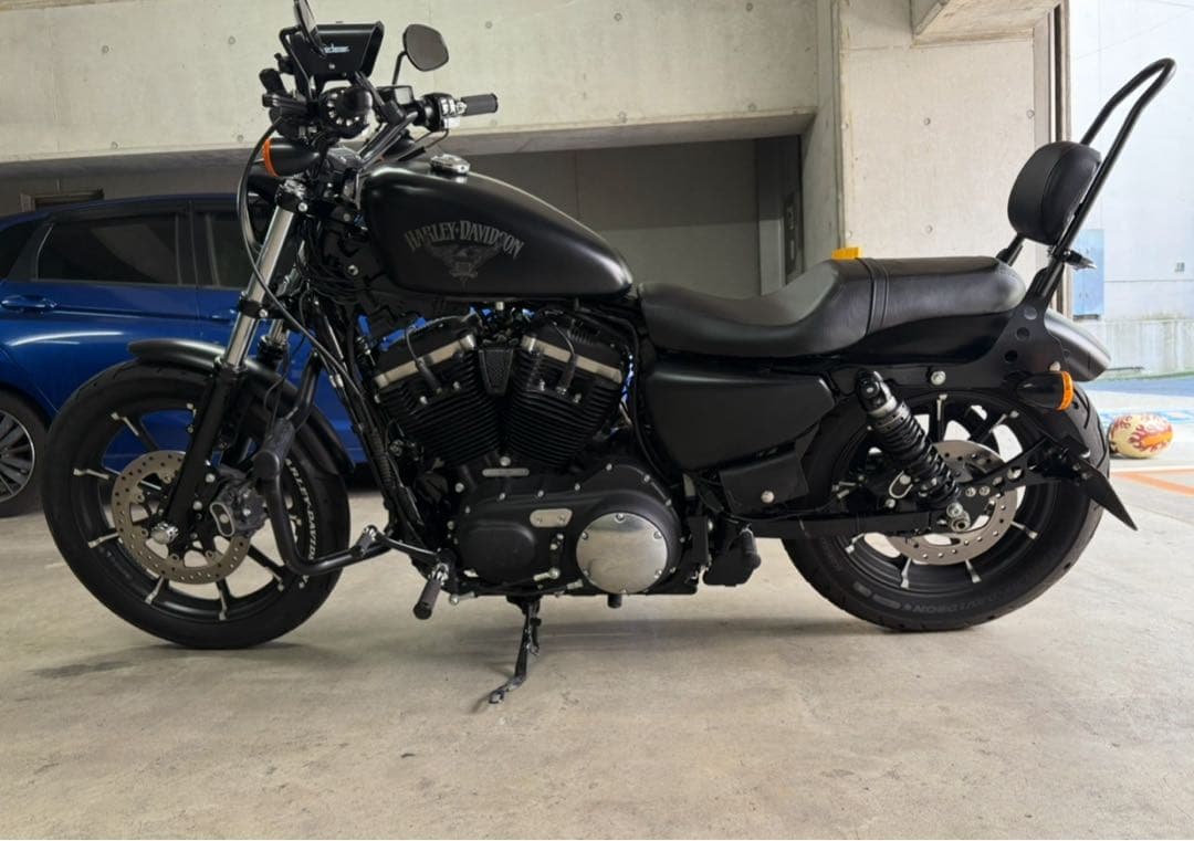 XL883Nバイクシート タンデムシート＋シングルシート＋シートクッション