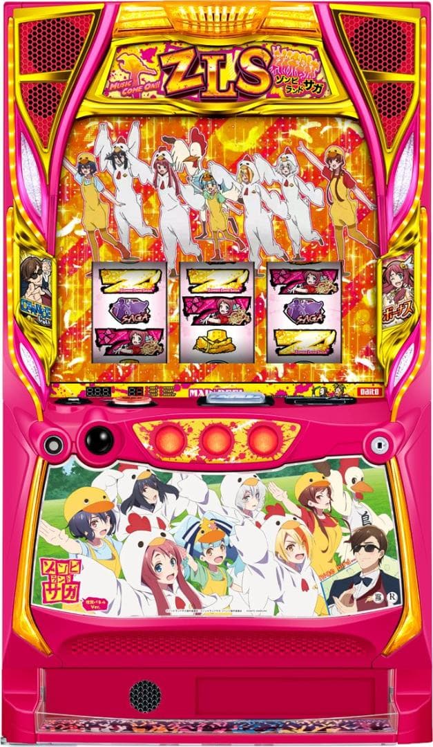 ゾンビランドサガ 佐賀限定パネル スロット 実機 スマスロ