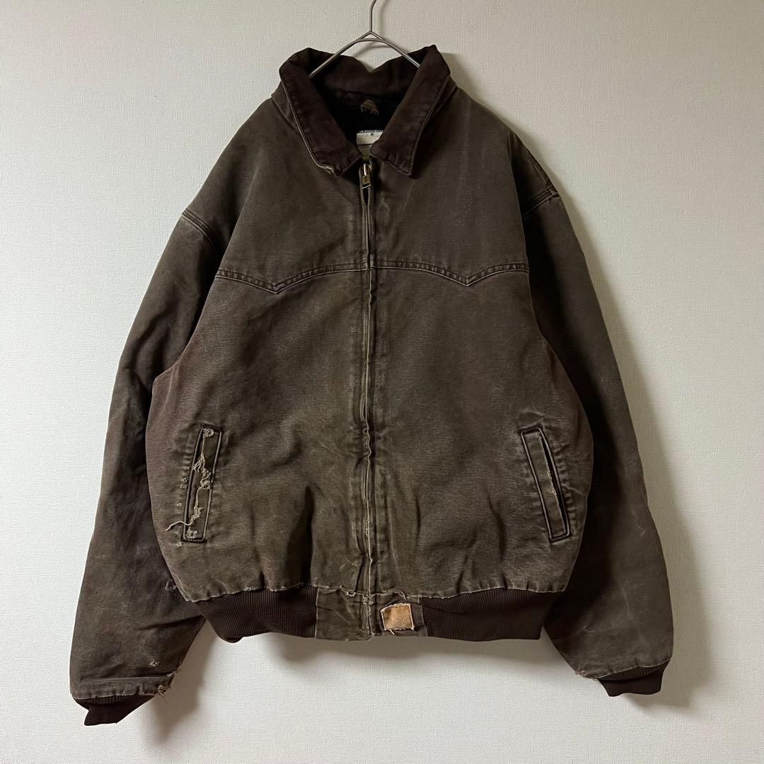 Carhartt（カーハート）サンタフェジャケット/XL/ブラウン/US古着