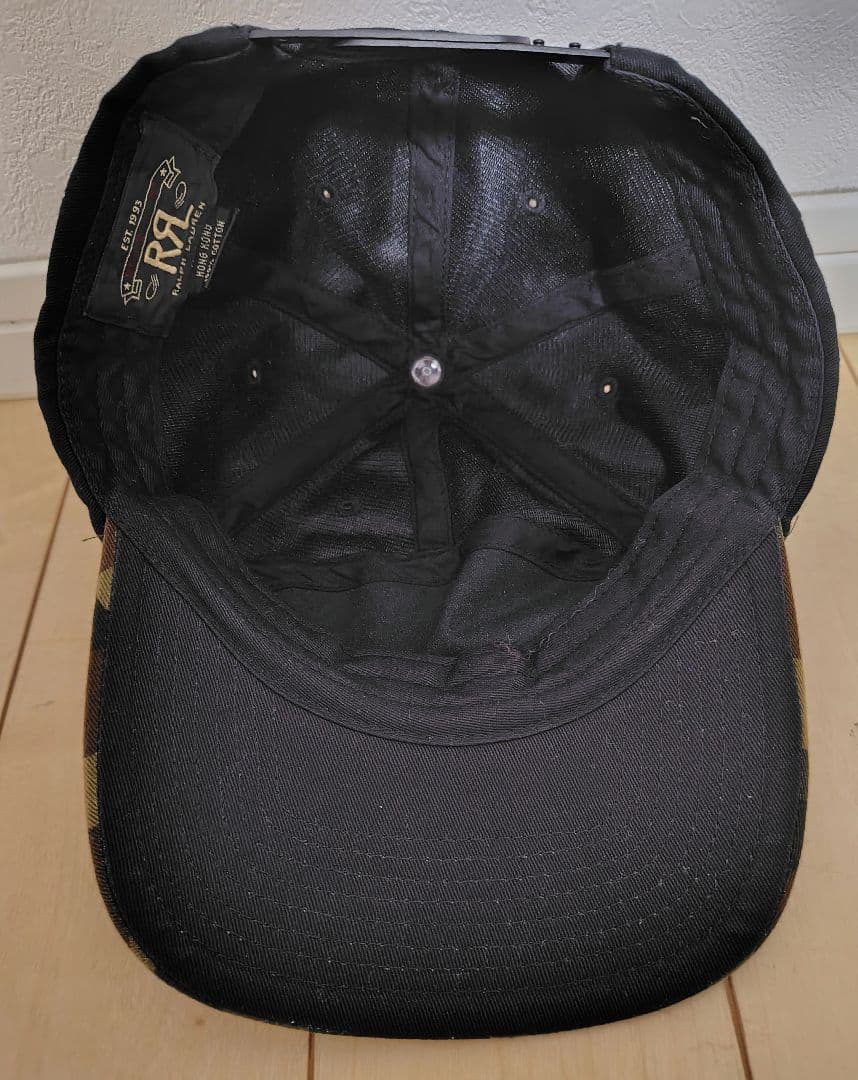 RRL カモフラ キャップ