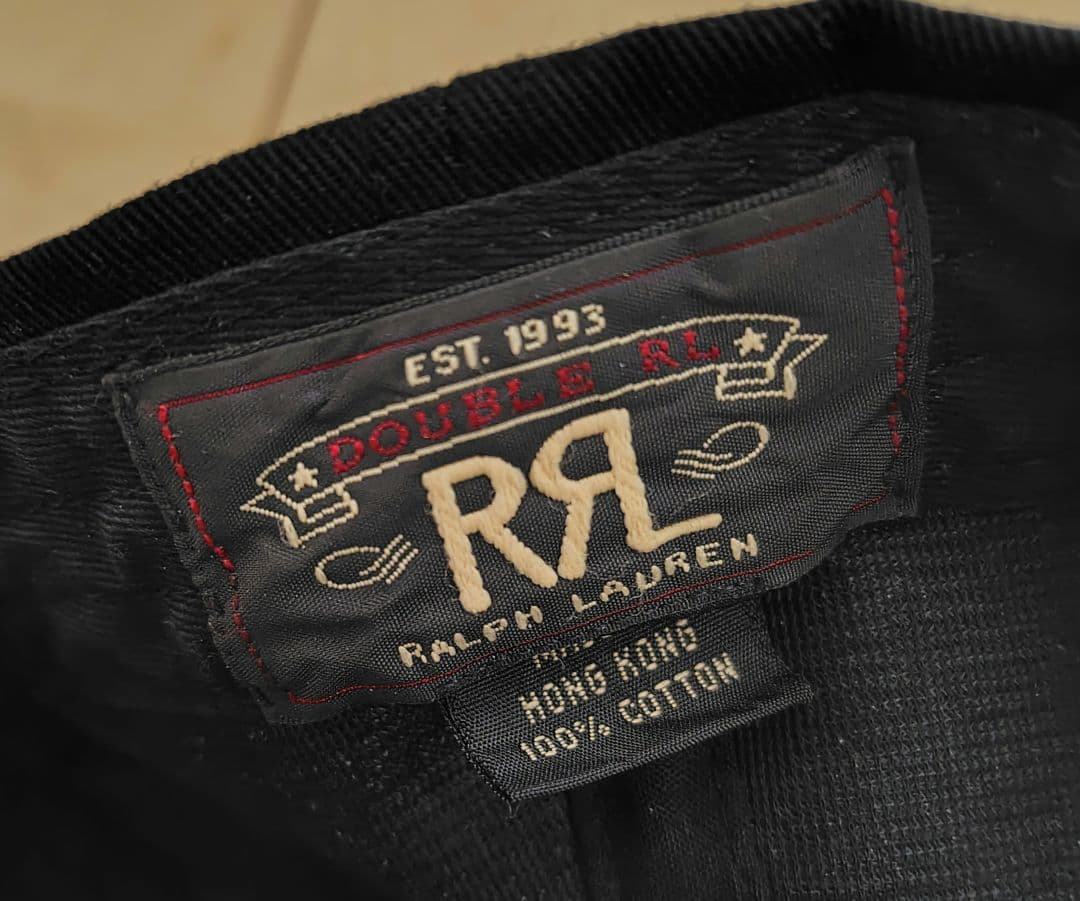 RRL カモフラ キャップ
