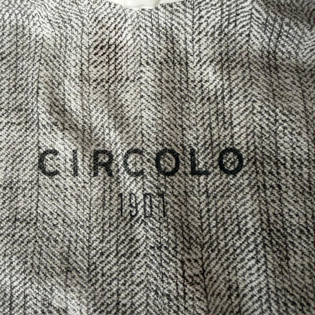 タグ付き　洗える　チルコロ　CIRCOLO 1901テーラードジャケット　グレー