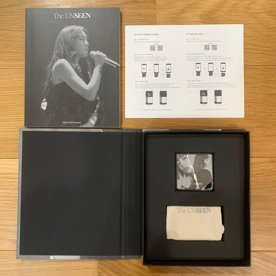 少女時代 テヨン　'S...　The UNSEEN　キノビデオ　2冊セット