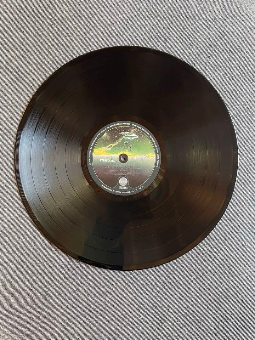 初回帯 国内盤 デフレパード炎のターゲットVERTIGO 25PP59 LP